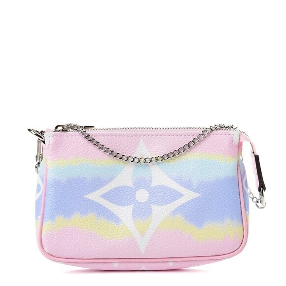 Louis Vuitton Handbags - Authentic Louis Vuitton Escale Mini Pochette Pastel Monogram Accessories Pouch